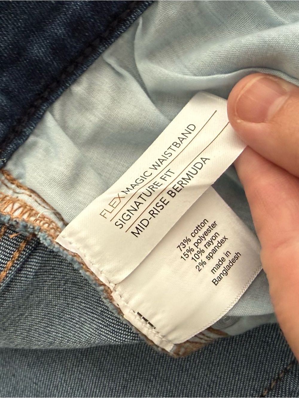 Lane Bryant Signature Fit Mid-Rise Bermuda Shorts 20 - Picture 7 of 12